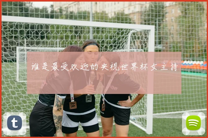 谁是最受欢迎的央视世界杯女主持